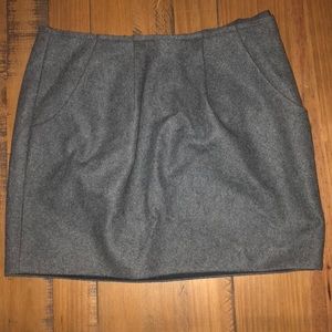 Wool skirt